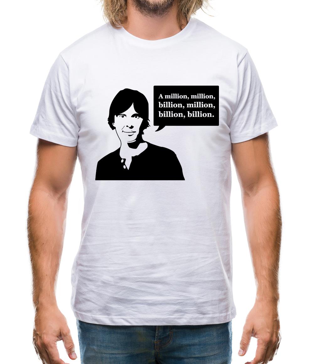 Brian Cox Million Billion Mens T-Shirt Brian Cox Million Billion Mens T-Shirt