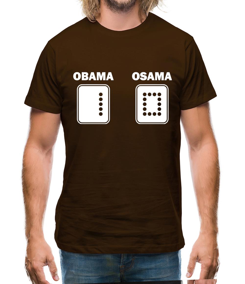 Obama vs Osama Mens T-Shirt Obama vs Osama Mens T-Shirt