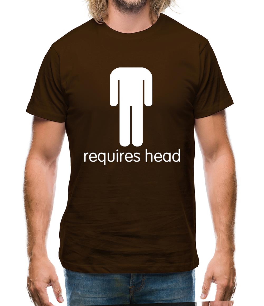 Requires Head Mens T-Shirt Requires Head Mens T-Shirt
