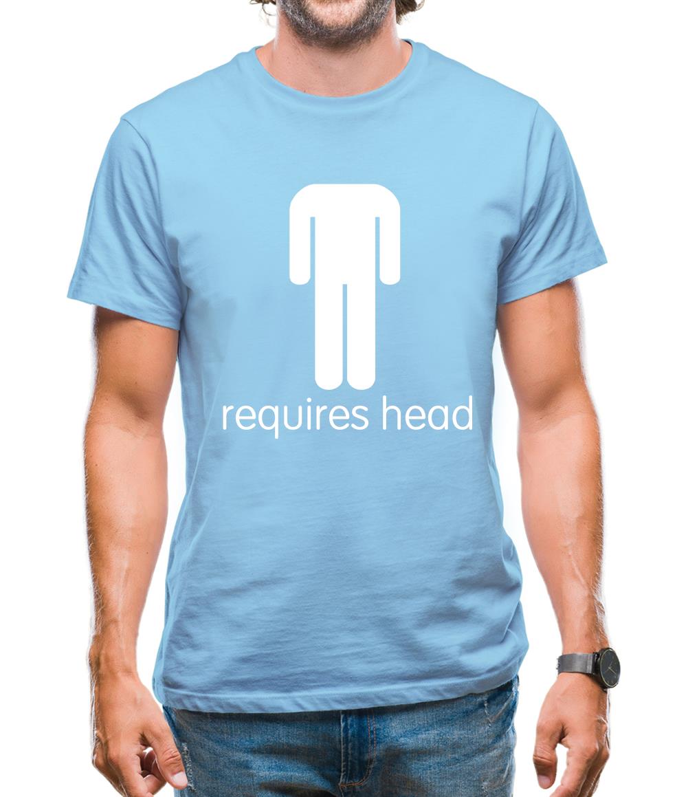 Requires Head Mens T-Shirt Requires Head Mens T-Shirt