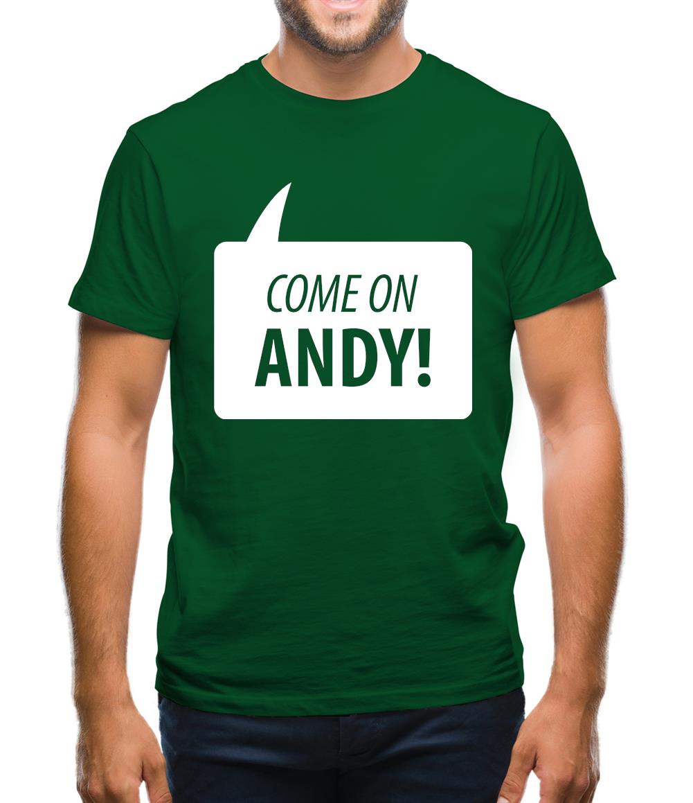 Come On Andy Murray Mens T-Shirt Come On Andy Murray Mens T-Shirt