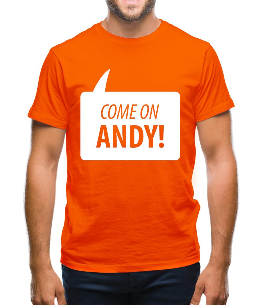 Come On Andy Murray Mens T-Shirt Come On Andy Murray Mens T-Shirt