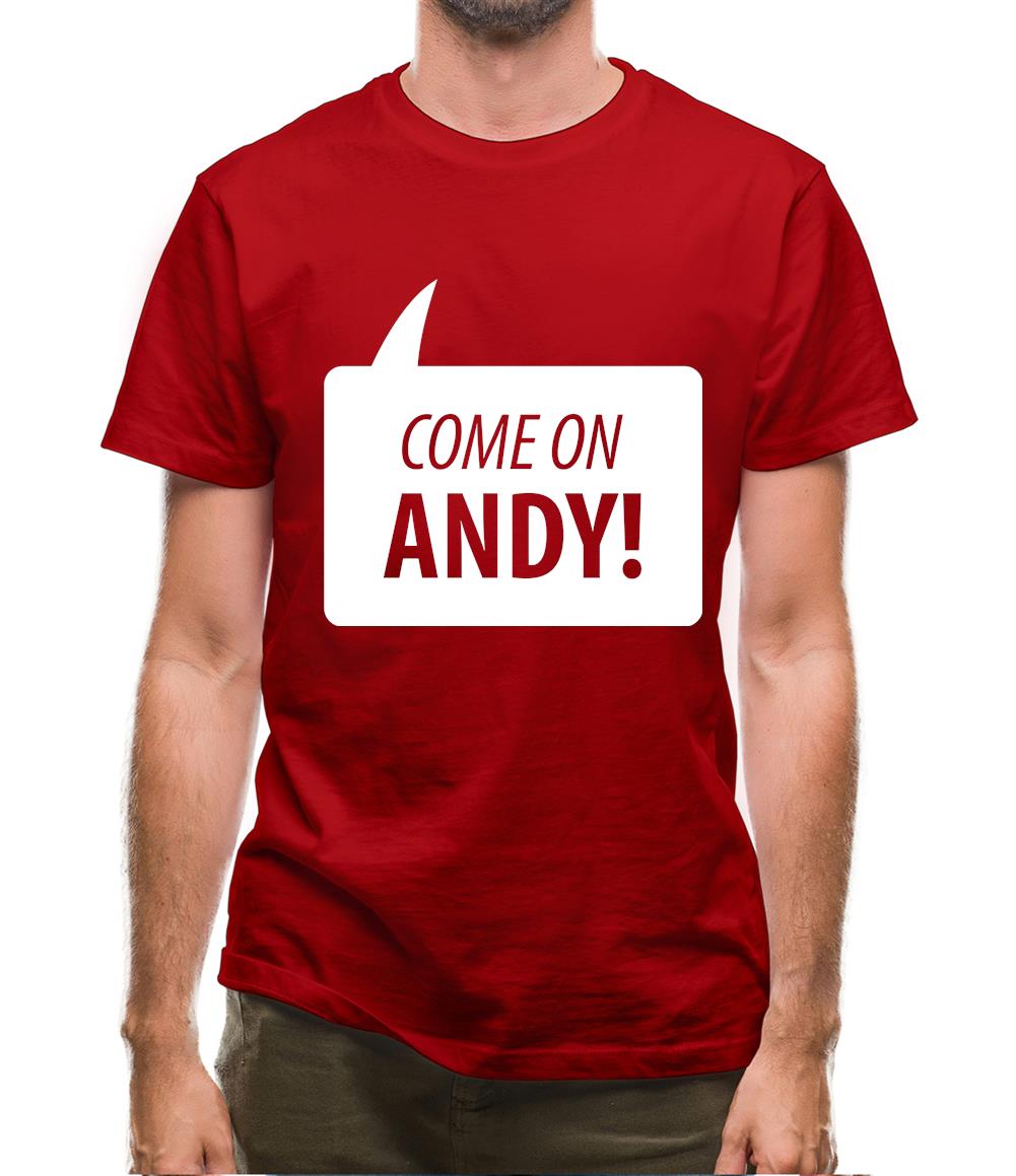 Come On Andy Murray Mens T-Shirt Come On Andy Murray Mens T-Shirt