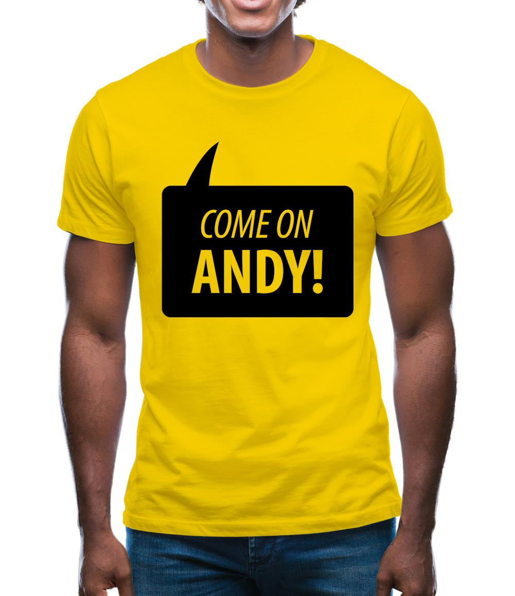 Come On Andy Murray Mens T-Shirt Come On Andy Murray Mens T-Shirt