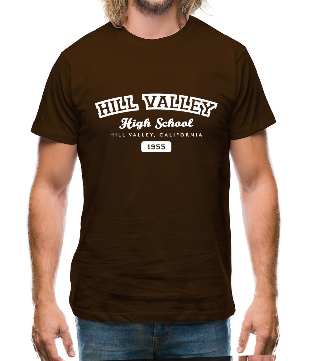 Hill Valley High School Mens T-Shirt Hill Valley High School Mens T-Shirt