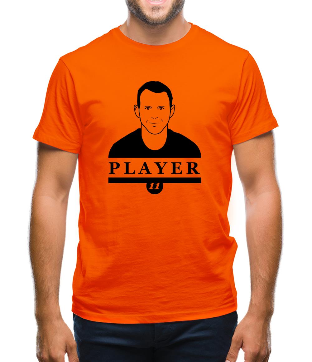 Ryan Giggs Player Mens T-Shirt Ryan Giggs Player Mens T-Shirt