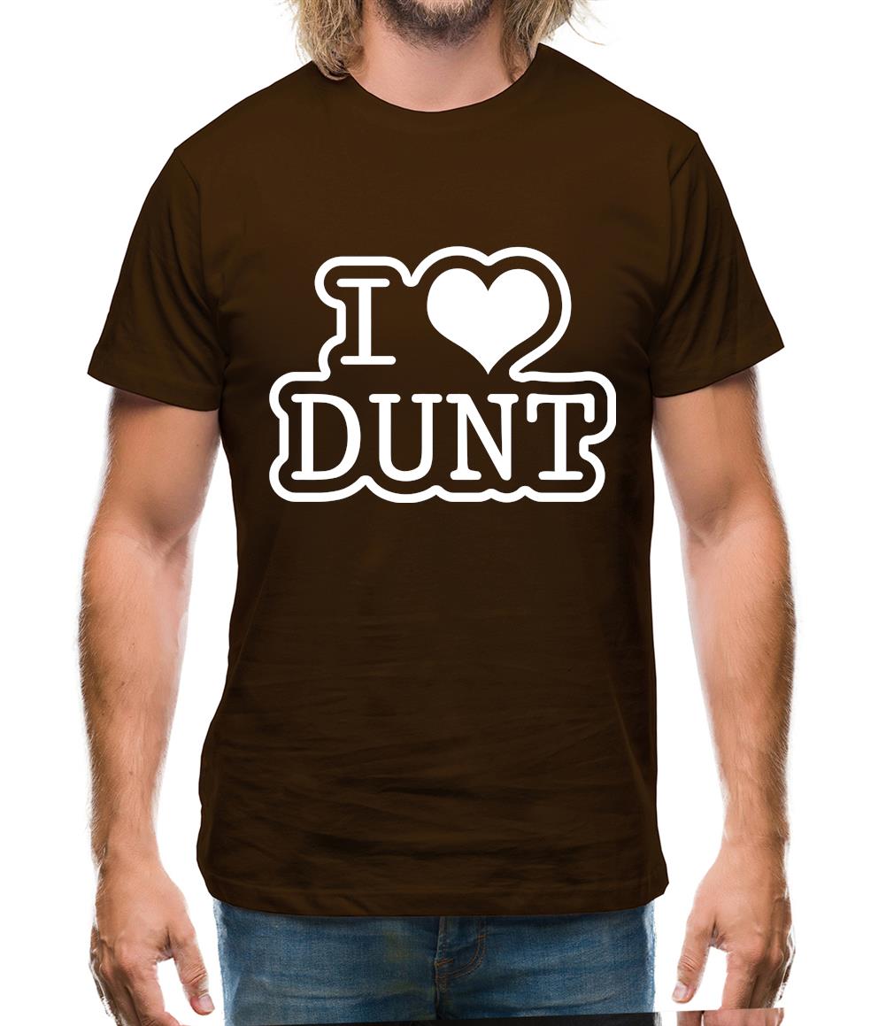 I Love Dunt Mens T-Shirt I Love Dunt Mens T-Shirt