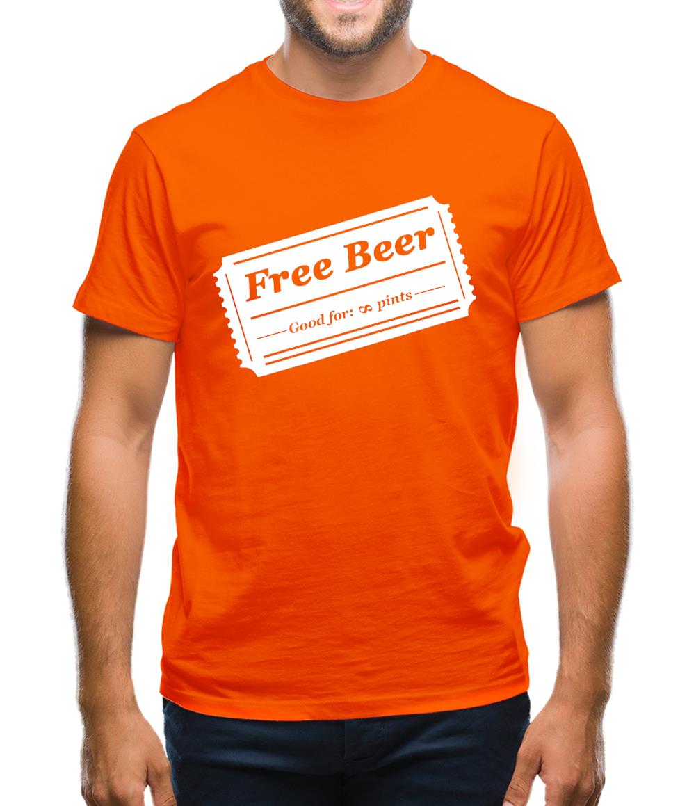 Free Beer Mens T-Shirt Free Beer Mens T-Shirt