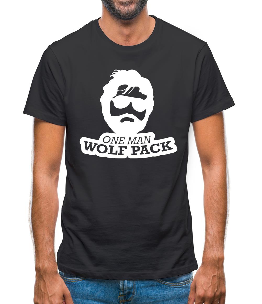 One Man Wolf Pack Mens T-Shirt One Man Wolf Pack Mens T-Shirt