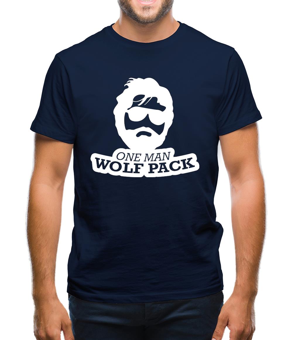 One Man Wolf Pack Mens T-Shirt One Man Wolf Pack Mens T-Shirt