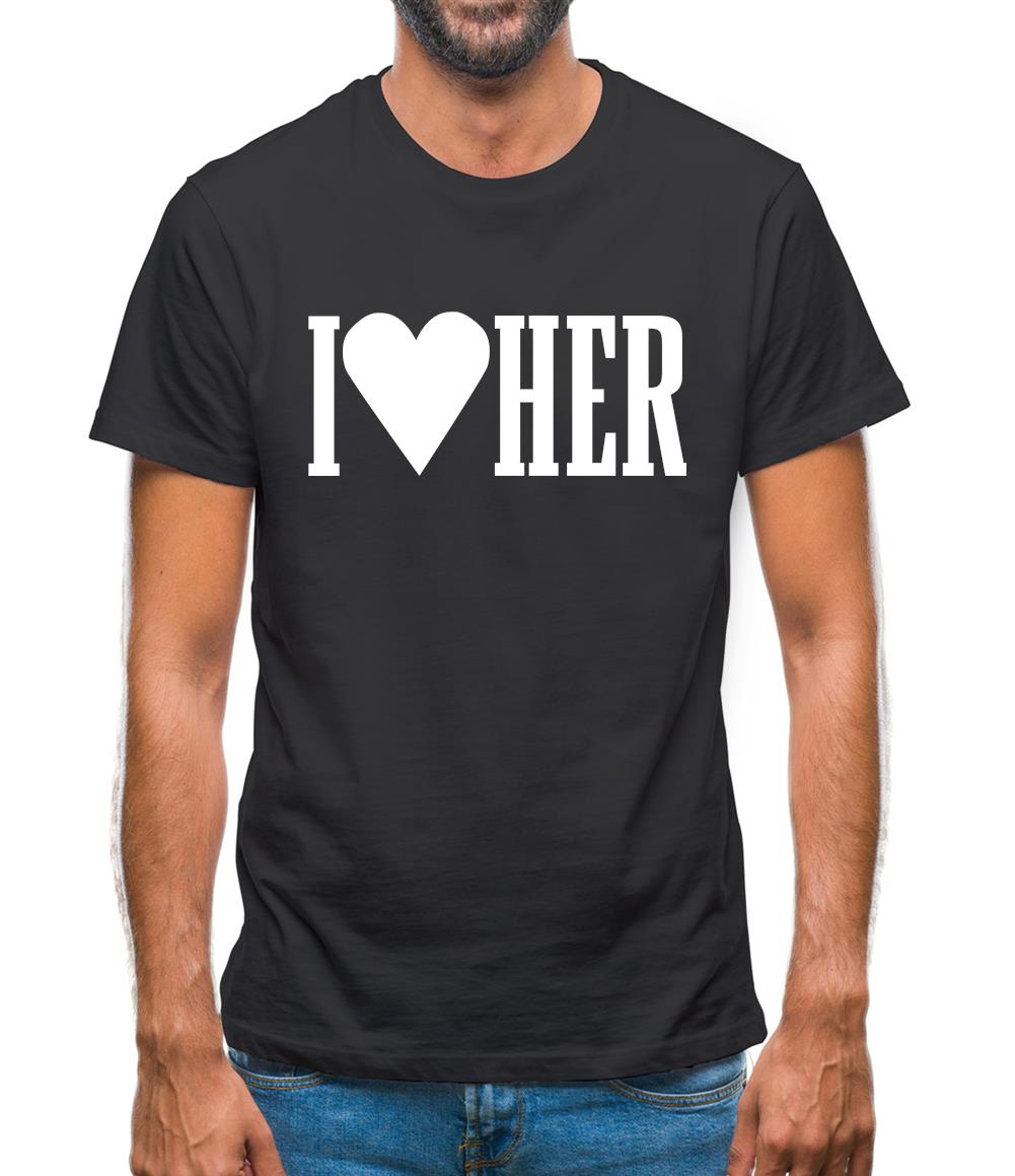 I love her Mens T-Shirt I love her Mens T-Shirt