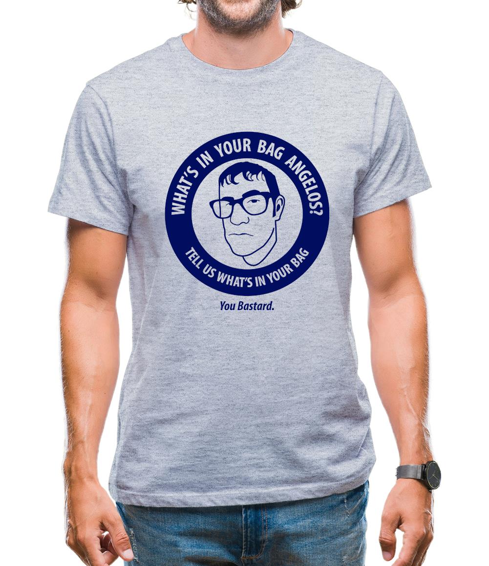 What's In Your Bag Angelos? Mens T-Shirt What's In Your Bag Angelos? Mens T-Shirt