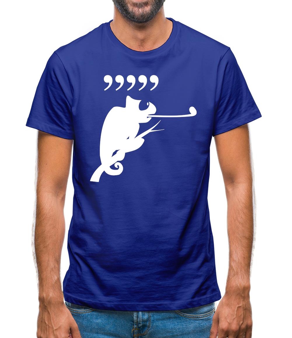Comma Chameleon Mens T-Shirt Comma Chameleon Mens T-Shirt