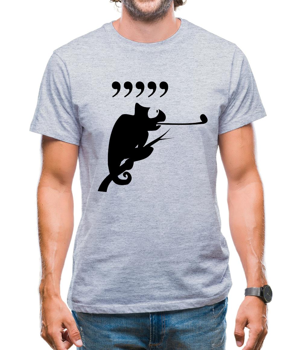 Comma Chameleon Mens T-Shirt Comma Chameleon Mens T-Shirt