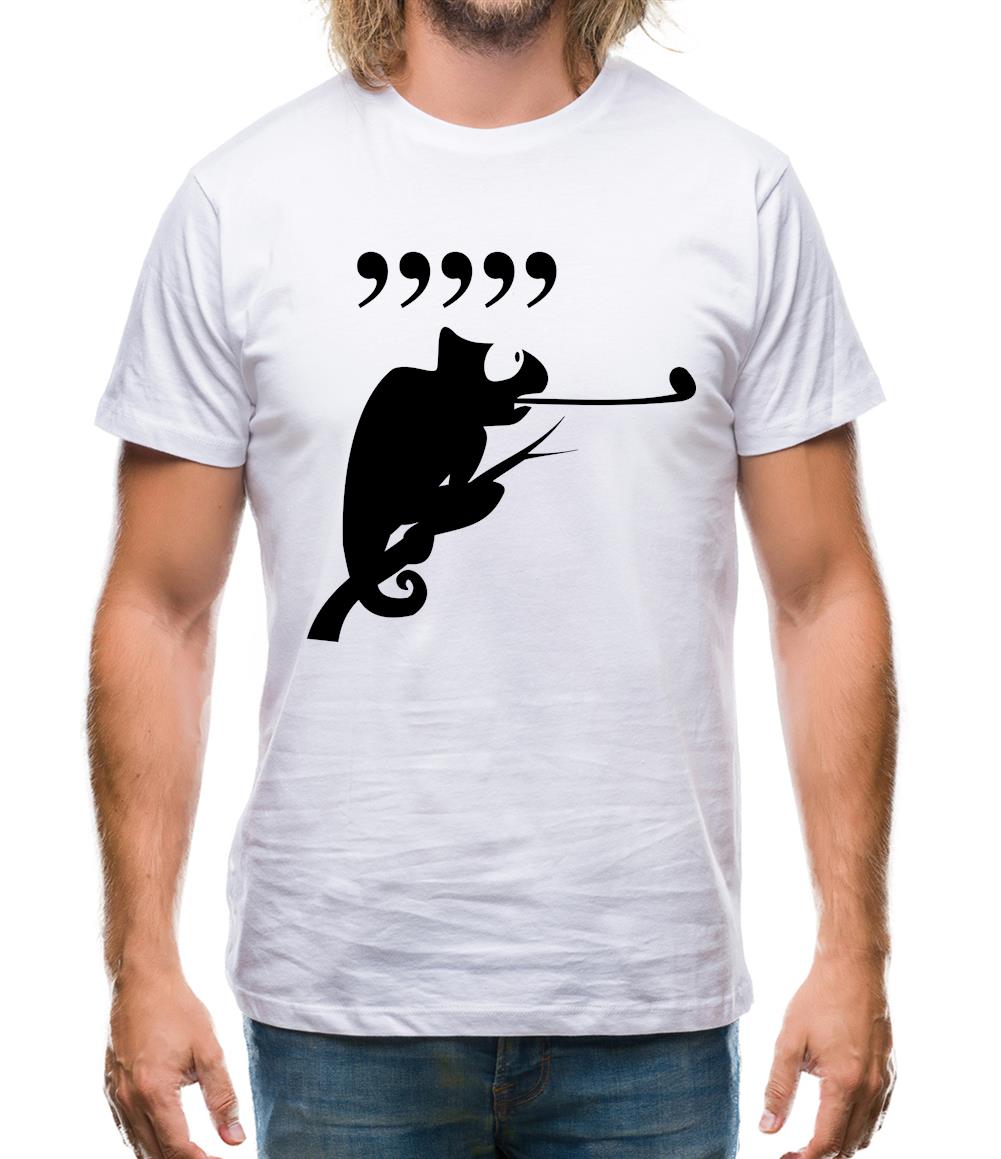 Comma Chameleon Mens T-Shirt Comma Chameleon Mens T-Shirt