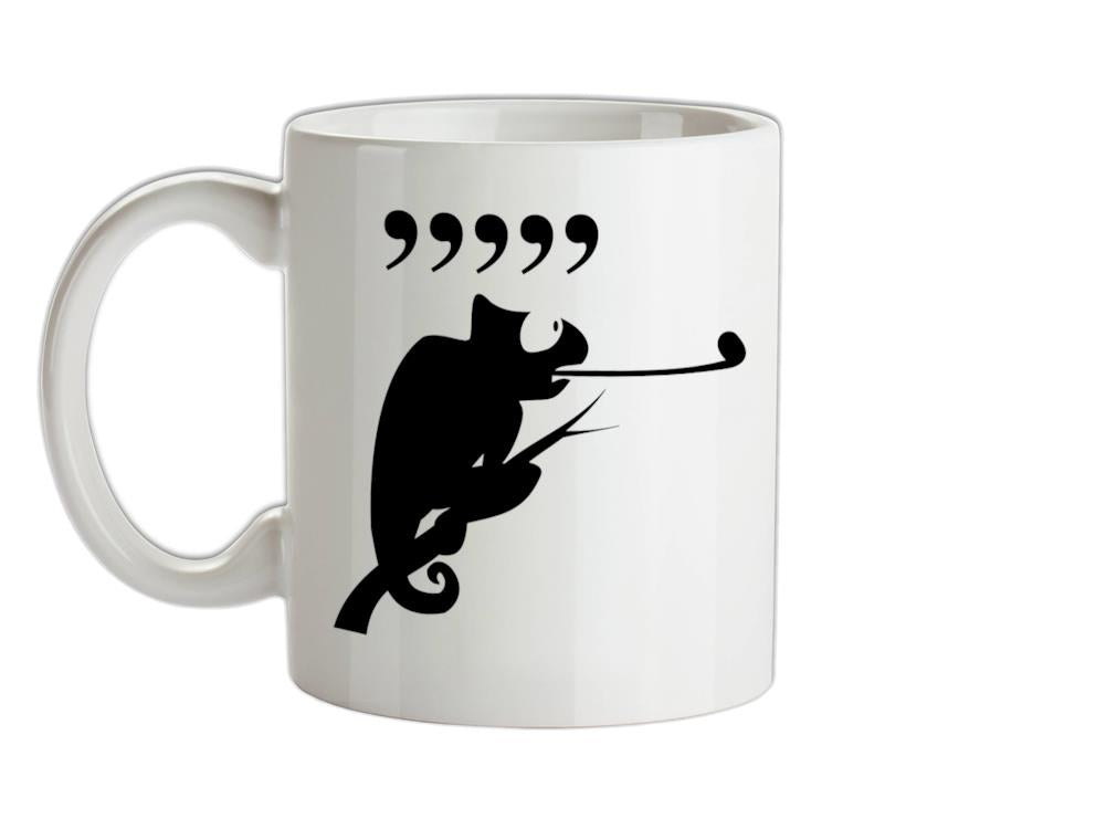 Comma Chameleon Ceramic Mug