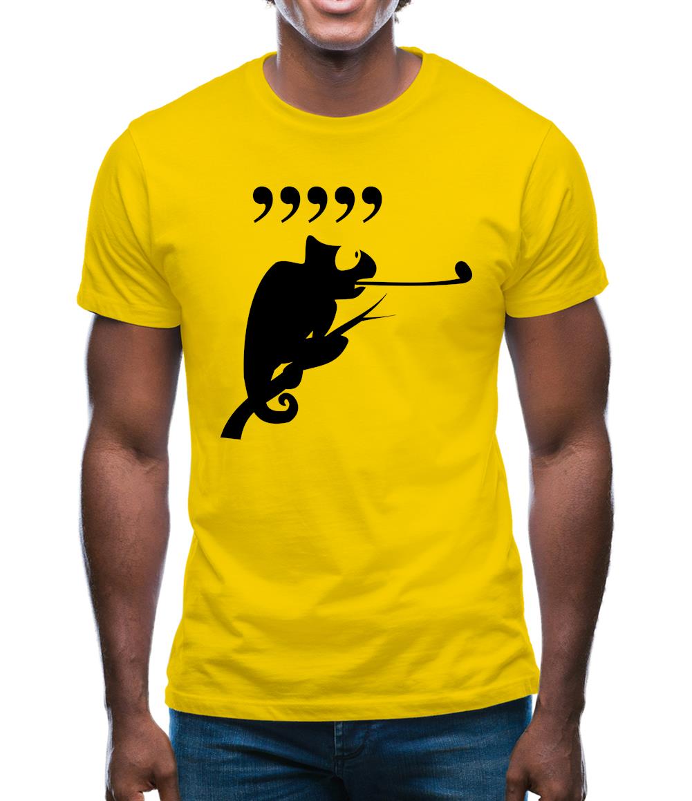 Comma Chameleon Mens T-Shirt Comma Chameleon Mens T-Shirt