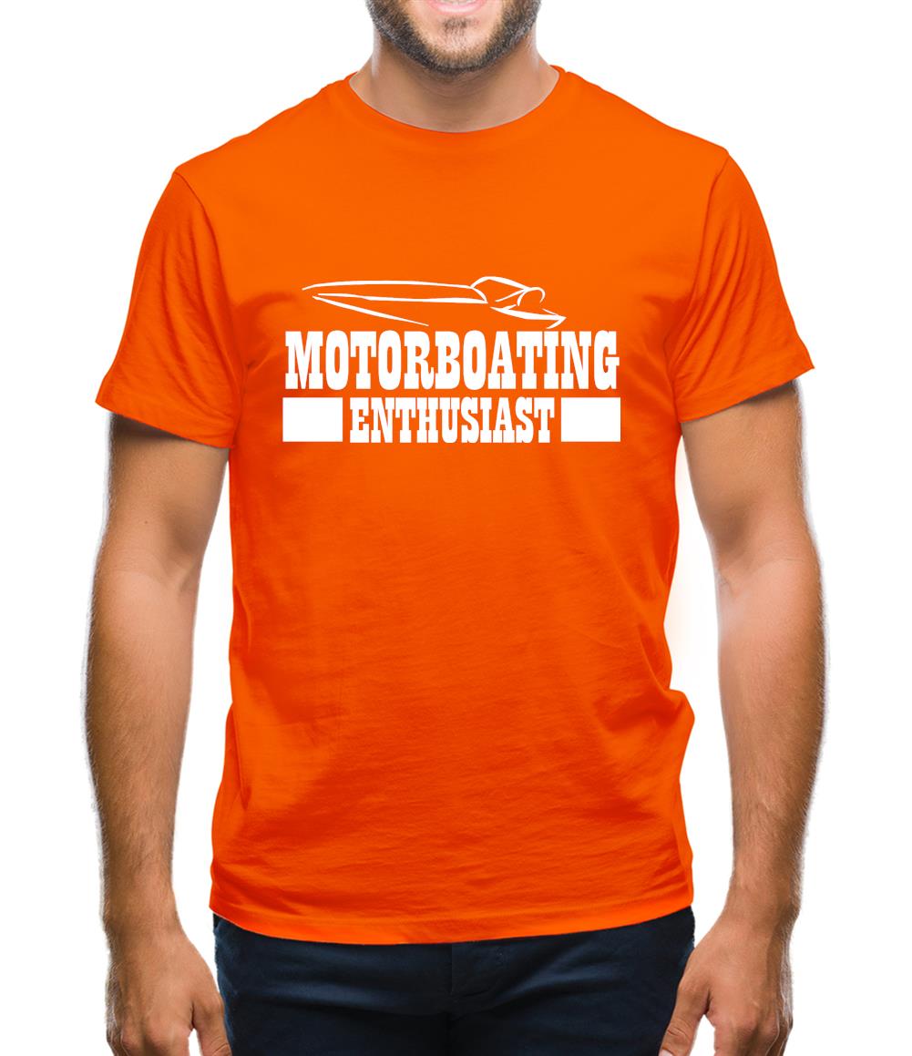 Motorboating Enthusiast Mens T-Shirt Motorboating Enthusiast Mens T-Shirt