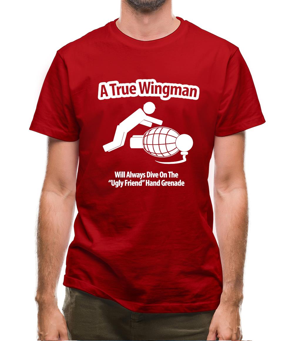 A True Wingman Mens T-Shirt A True Wingman Mens T-Shirt