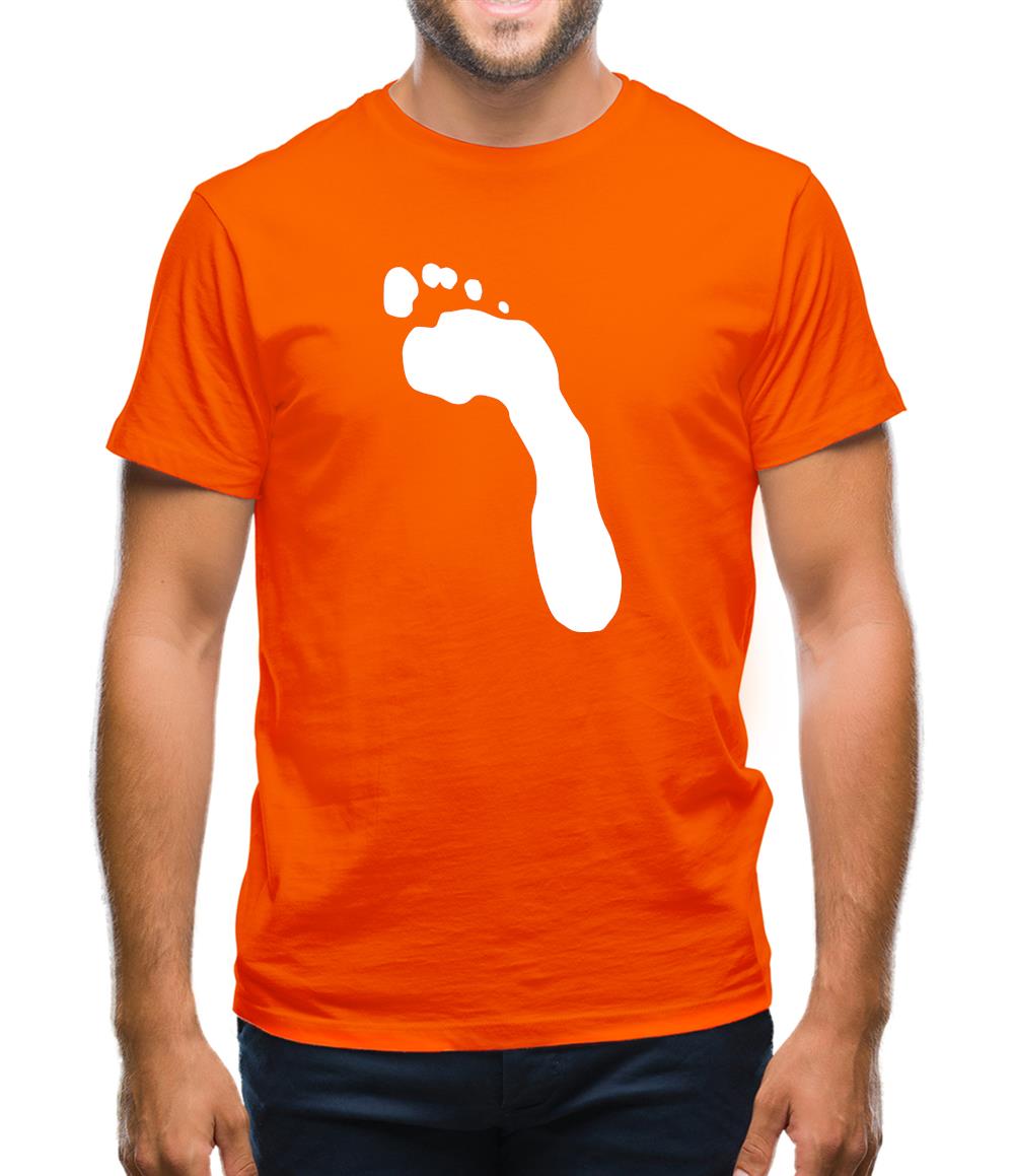 Footprint Mens T-Shirt Footprint Mens T-Shirt