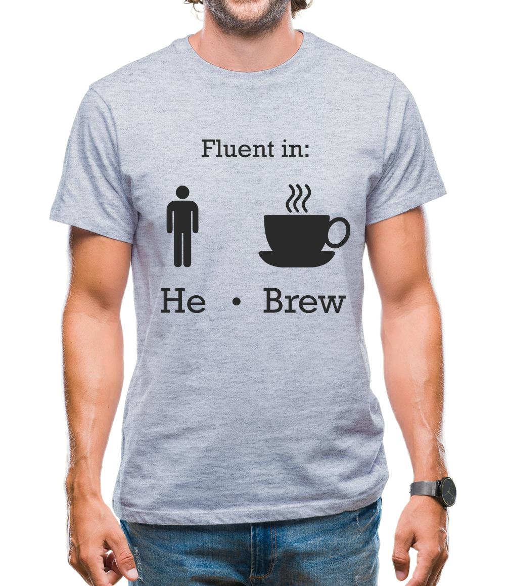 Fluent In He Brew Mens T-Shirt Fluent In He Brew Mens T-Shirt