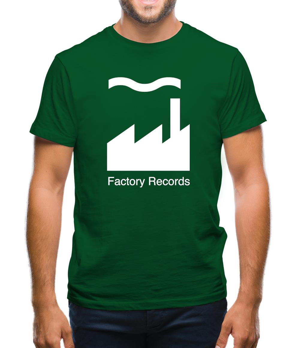 Factory Records Mens T-Shirt Factory Records Mens T-Shirt