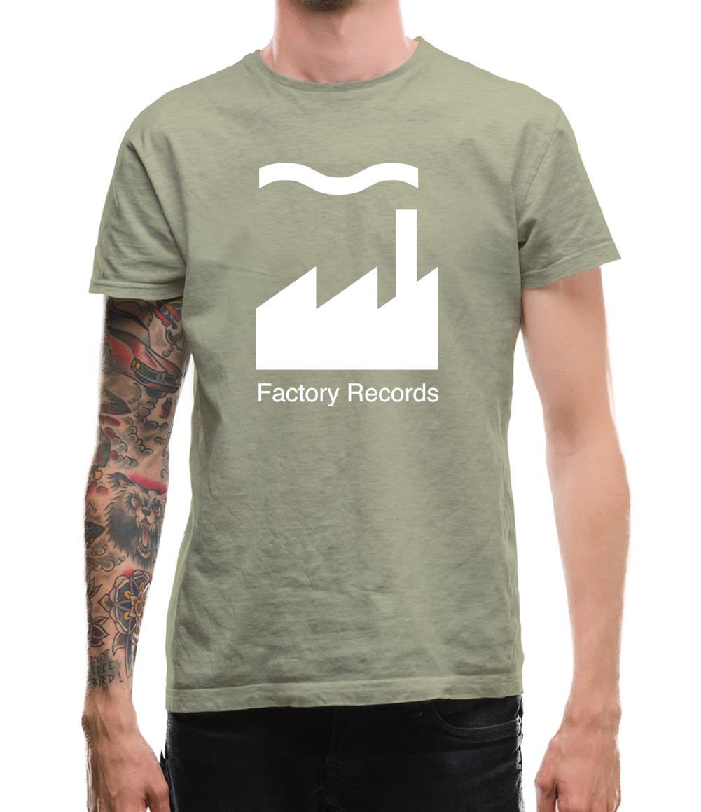 Factory Records Mens T-Shirt Factory Records Mens T-Shirt