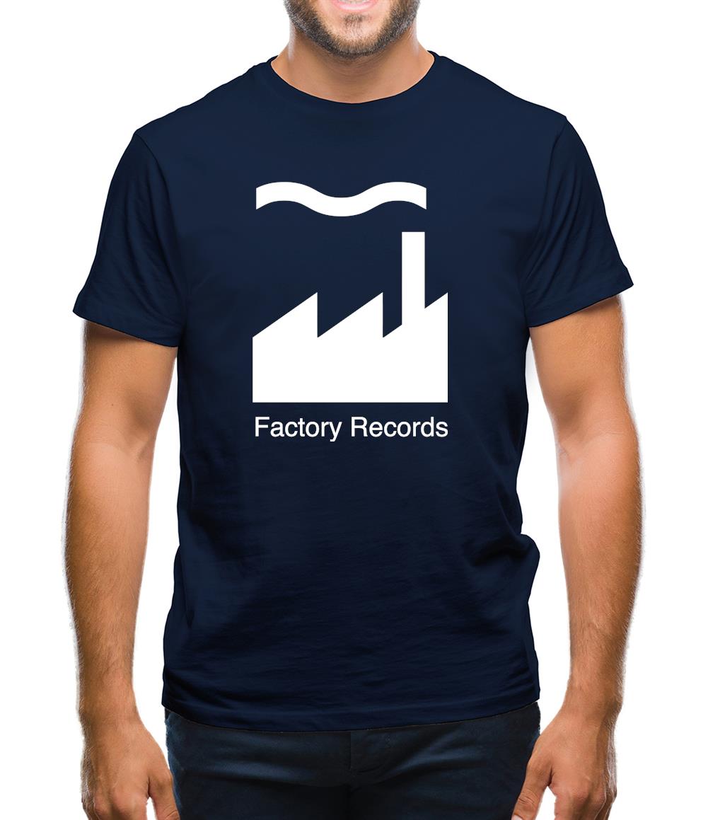 Factory Records Mens T-Shirt Factory Records Mens T-Shirt