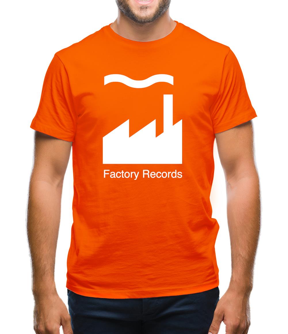 Factory Records Mens T-Shirt Factory Records Mens T-Shirt