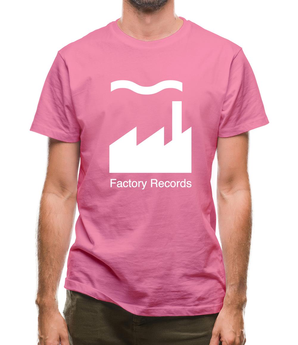 Factory Records Mens T-Shirt Factory Records Mens T-Shirt