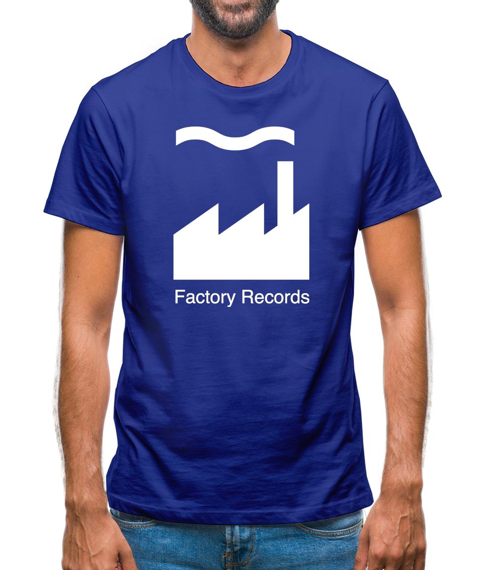 Factory Records Mens T-Shirt Factory Records Mens T-Shirt
