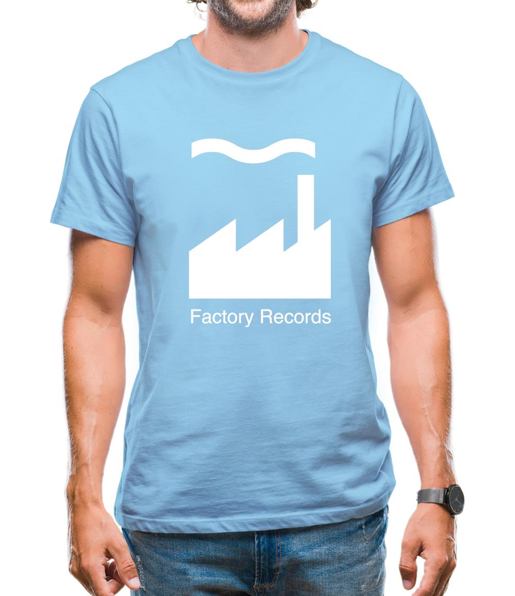 Factory Records Mens T-Shirt Factory Records Mens T-Shirt