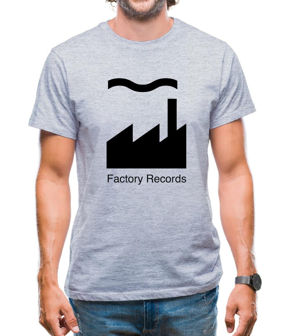 Factory Records Mens T-Shirt Factory Records Mens T-Shirt