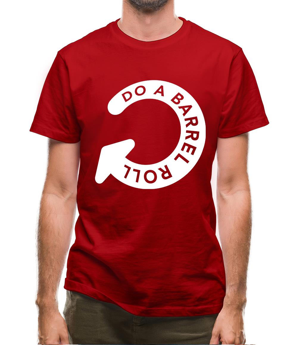 Do A Barrel Roll Mens T-Shirt Do A Barrel Roll Mens T-Shirt