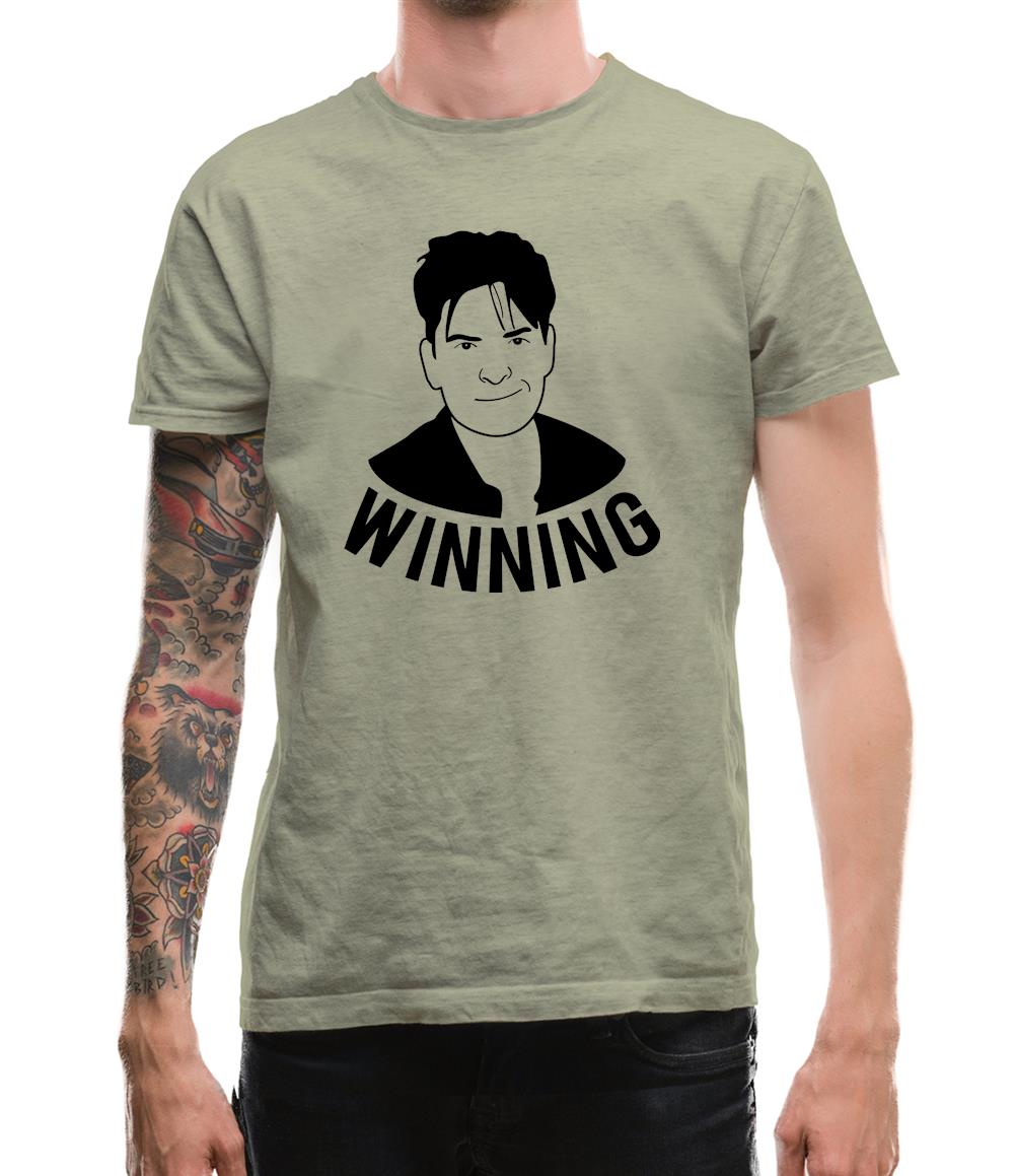 Winning Charlie Sheen Mens T-Shirt Winning Charlie Sheen Mens T-Shirt