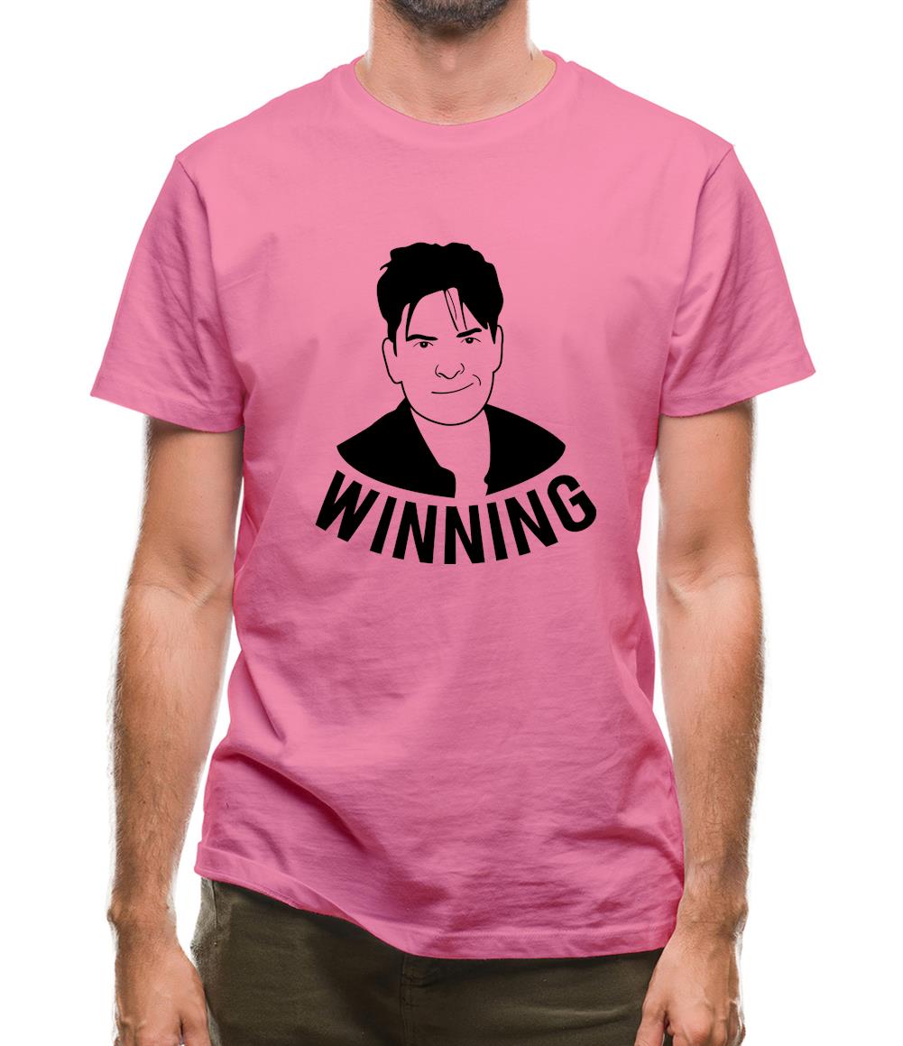 Winning Charlie Sheen Mens T-Shirt Winning Charlie Sheen Mens T-Shirt