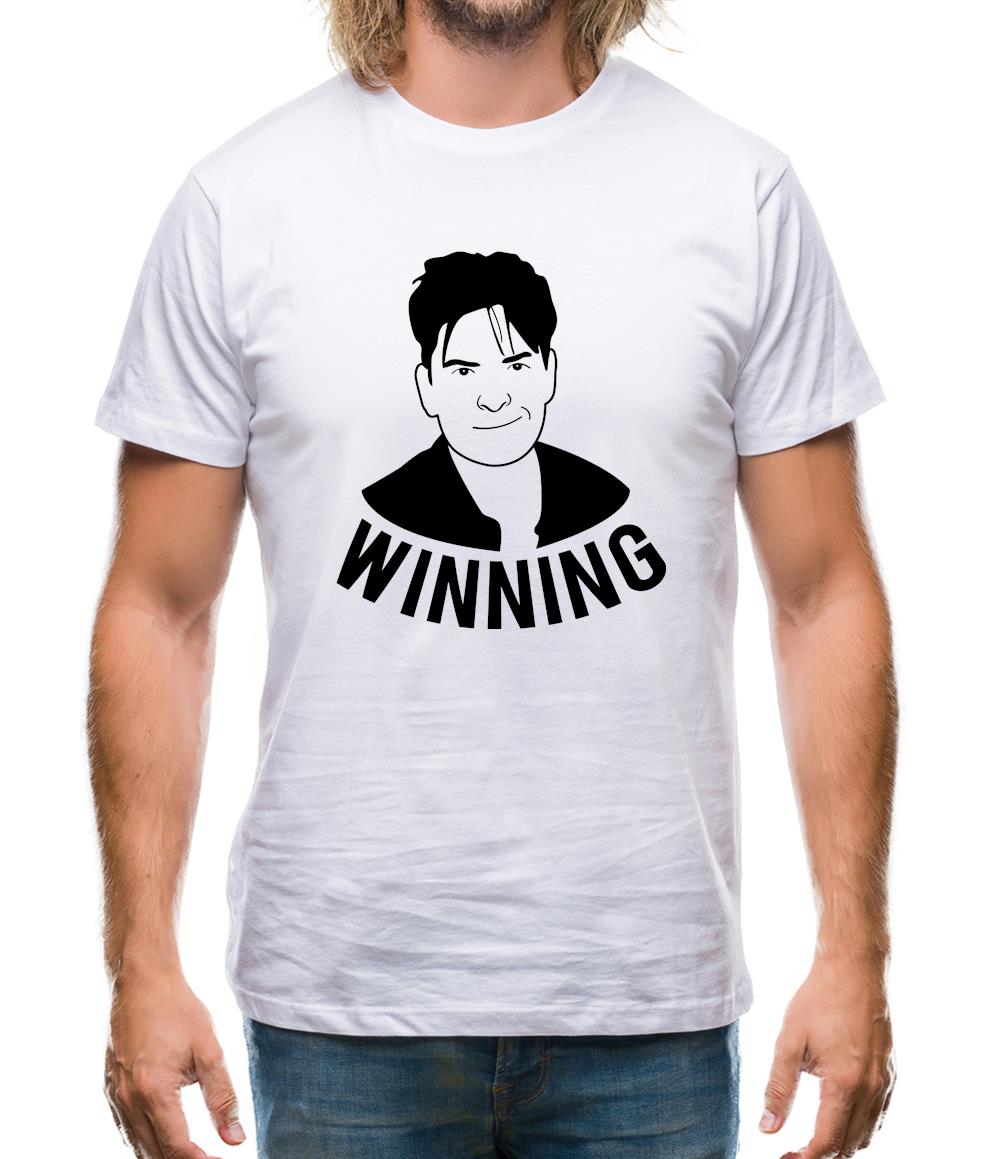 Winning Charlie Sheen Mens T-Shirt Winning Charlie Sheen Mens T-Shirt