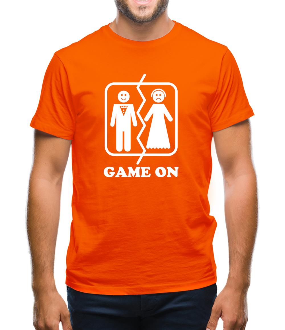 Game On Mens T-Shirt Game On Mens T-Shirt