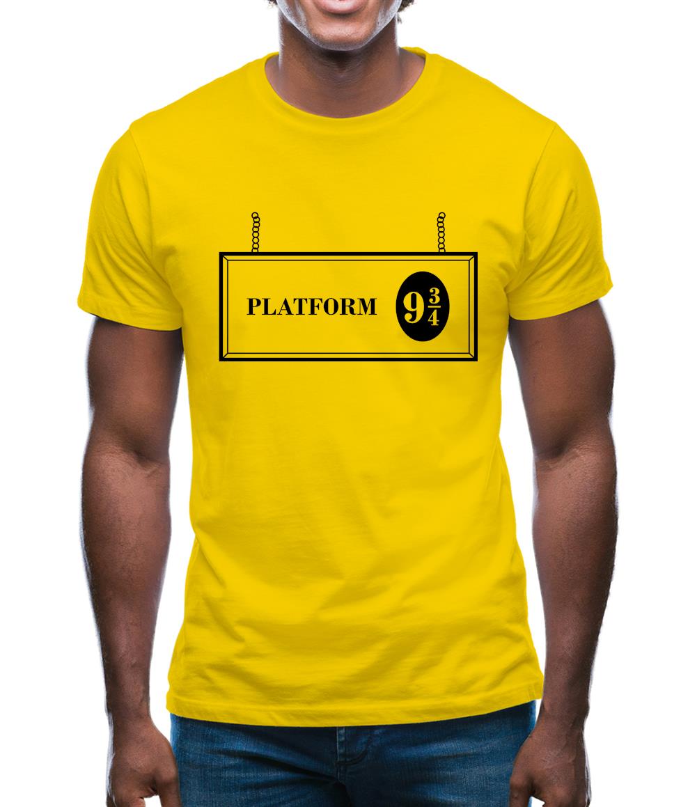Platform Nine And Three Quarters Mens T-Shirt Platform Nine And Three Quarters Mens T-Shirt