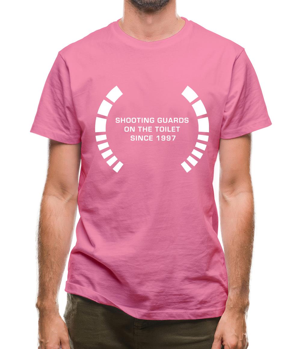 Shooting Guards On The Toilet Since 1997 Mens T-Shirt Shooting Guards On The Toilet Since 1997 Mens T-Shirt