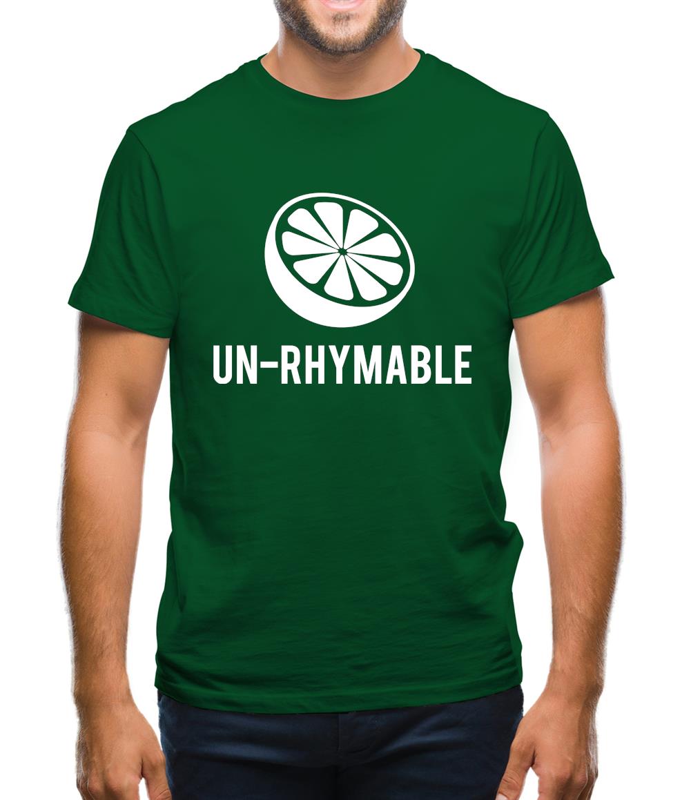 Un-Rhymable Mens T-Shirt Un-Rhymable Mens T-Shirt
