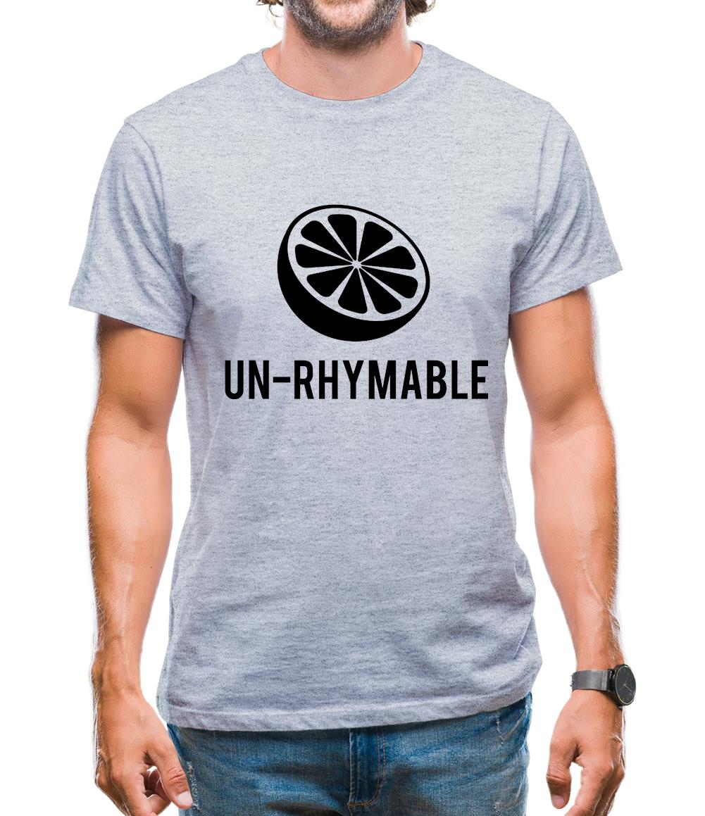 Un-Rhymable Mens T-Shirt Un-Rhymable Mens T-Shirt