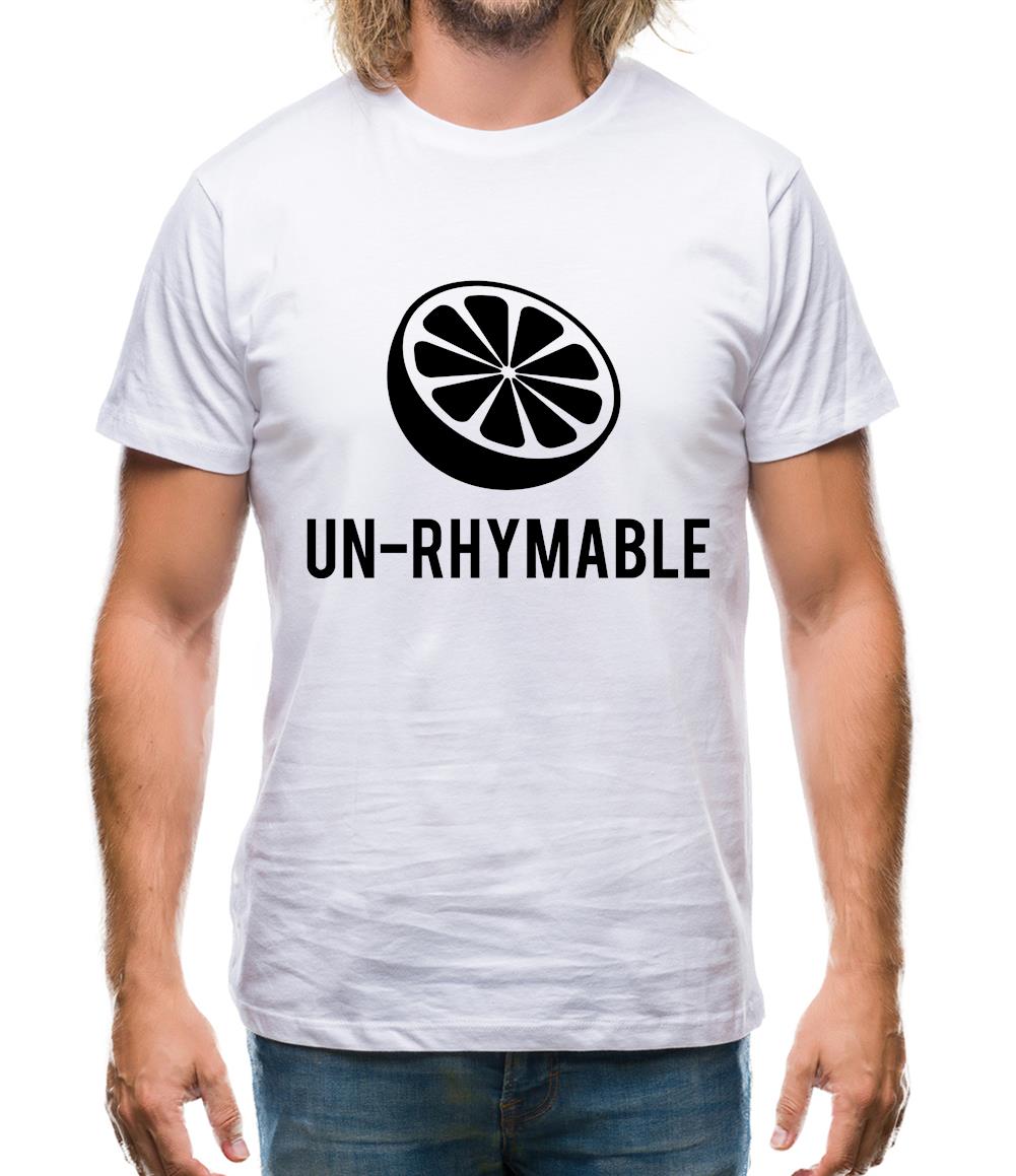 Un-Rhymable Mens T-Shirt Un-Rhymable Mens T-Shirt