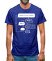 What's In My Mouth? Gauze. Mens T-Shirt What's In My Mouth? Gauze. Mens T-Shirt