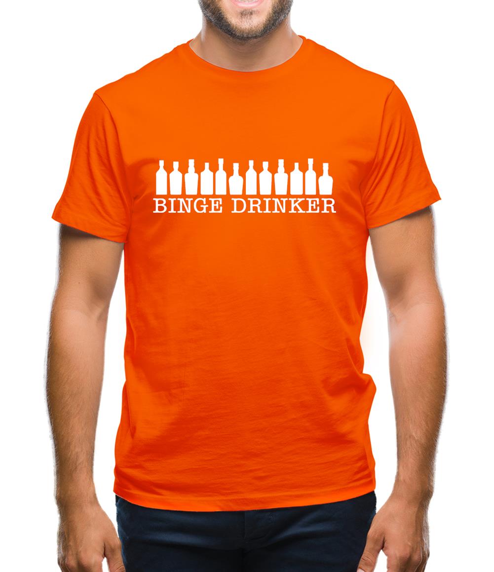 Binge Drinker Mens T-Shirt Binge Drinker Mens T-Shirt