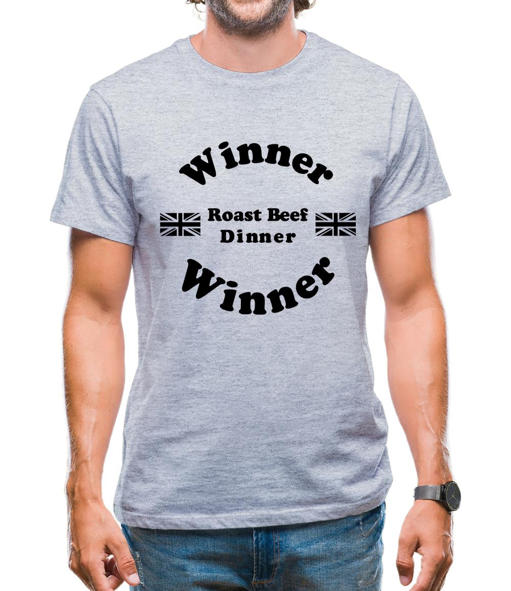 Roast Beef Dinner Winner Mens T-Shirt Roast Beef Dinner Winner Mens T-Shirt