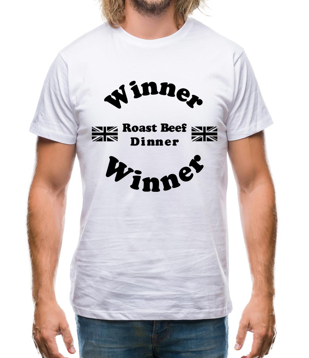 Roast Beef Dinner Winner Mens T-Shirt Roast Beef Dinner Winner Mens T-Shirt