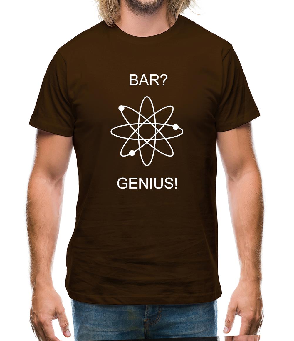 Bar? Genius Mens T-Shirt Bar? Genius Mens T-Shirt