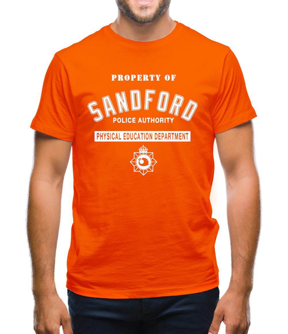 Property Of Sandford Police Authority Mens T-Shirt Property Of Sandford Police Authority Mens T-Shirt
