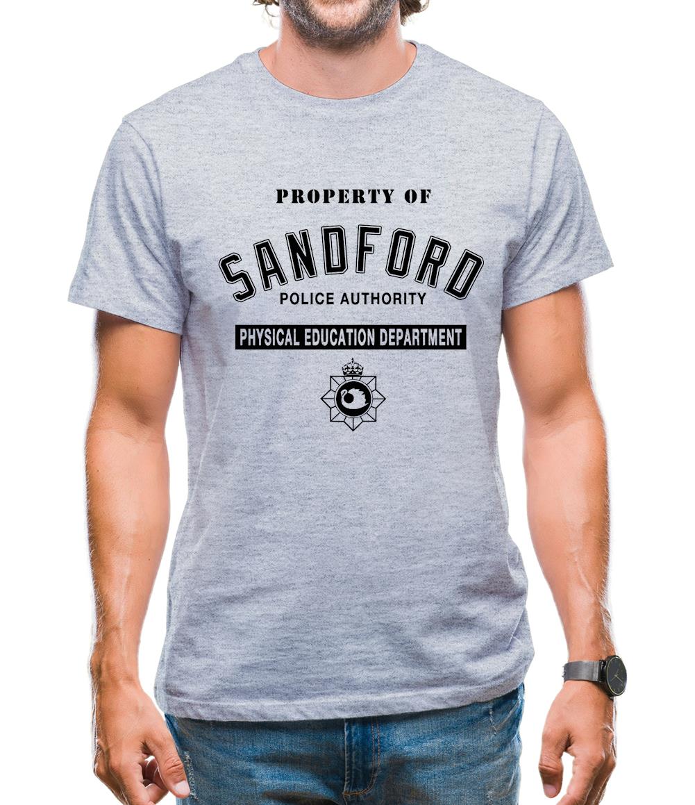 Property Of Sandford Police Authority Mens T-Shirt Property Of Sandford Police Authority Mens T-Shirt